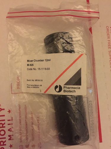 New Pharmacia Biotech AKTA Mixer Chamber 12 mL M-925, 18-1118-93