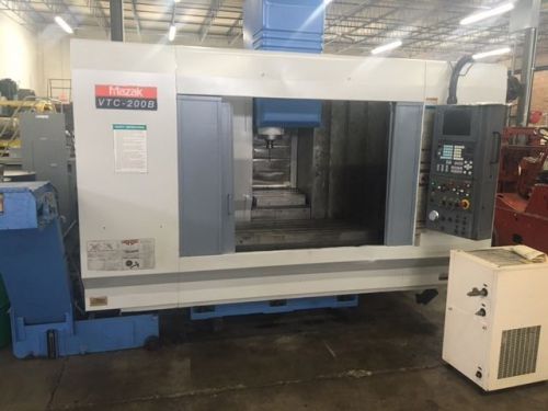 Mazak VTC-200B Vertical Machining Center, 2000 VMC w/ 10,000 RPM 57&#034; x 20&#034; Table