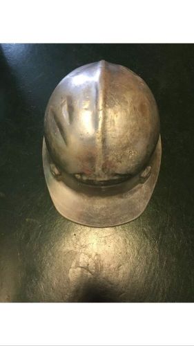Jackson products &#034;alumicap&#034; vintage silver hard hat free s/h for sale