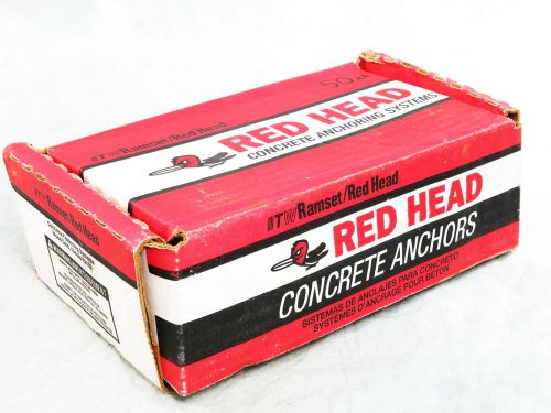 Ramset/red head 50-ct ldt-3840 3/8in x 4in concrete anchor 6a6 for sale