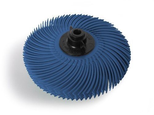 JoolTool 3M Scotch-Brite Blue Radial Bristle Brush Assembled with Plastic