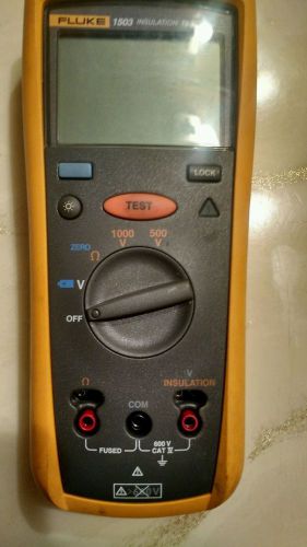 Fluke 1503 Insulation Tester