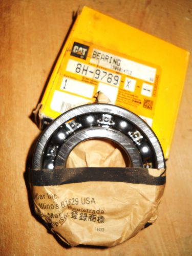 BALL BEARING SINGLE ROW // OEM NOS GENUINE CAT CATERPILLAR // P/N 8H9789