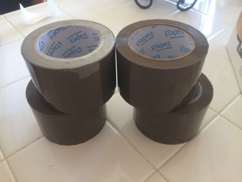 Tan Packing Tape 3 Inch 110 Yards 330 Feet Long 24 Rolls/case