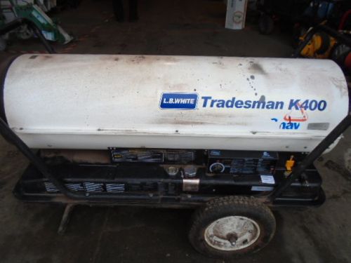 LB WHITE TRADESMAN K KEROSENE HEATER 400,000 BTU CP400BK