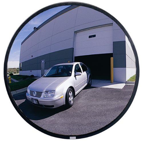 See All NO26 Circular Glass Heavy Duty Outdoor Convex Security Mirror, 26&#034; Diame