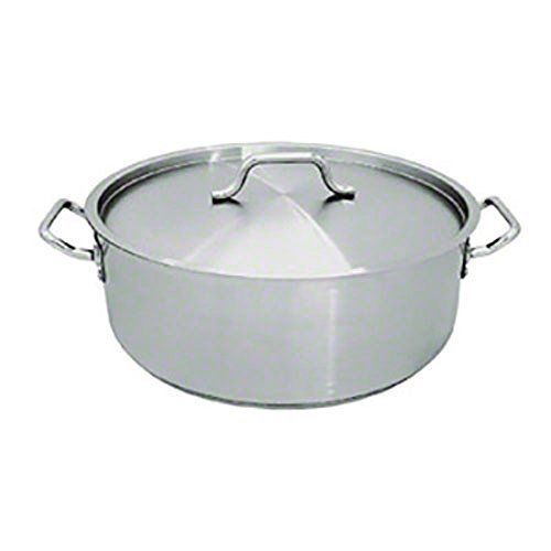 Pinch (BZIN-15)  15 qt Stainless Steel Brazier w/Cover