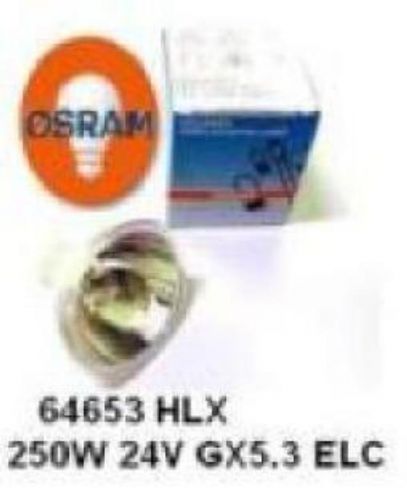 64653 HLX 250W 24V GX5.3 OSRAM ELC PROJECTOR BULB