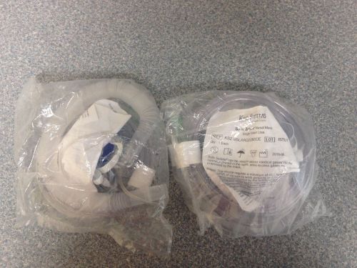 King Systems Safe Sedate 1 Large &amp; 1 Small mask + Flowmeter adapter kit