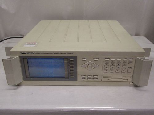 WAVETEK MODEL 295 SYNTHESIZED ARBITRARY WAVEFORM GENERATOR W/ MODULE 295-001