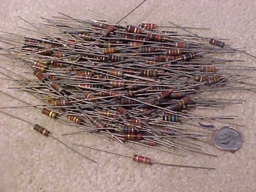 1/2 WATT CARBON RESISTORS  175PCS PCS ASSORTED VALUES NOS