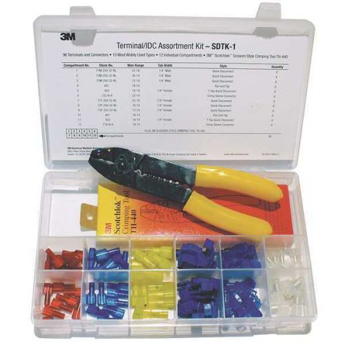 3M (SDTK-1) Terminal Assortment Kit SDTK-1, Filled