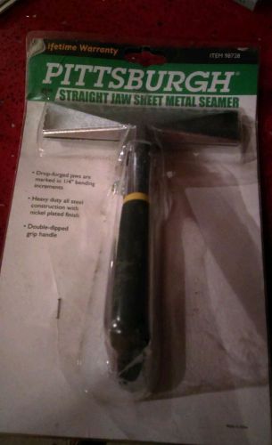 Pittsburgh 6 in. Straight Jaw Sheet Metal Seamer Tool HVAC Bending 98728