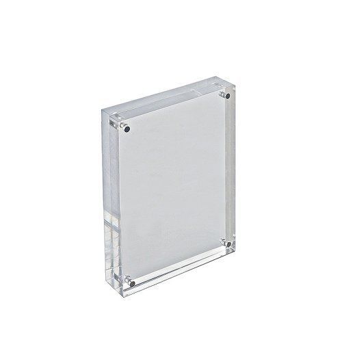 Azar Displays 104434 5-Inch by 7-Inch Vertical/Horizontal Block Frame