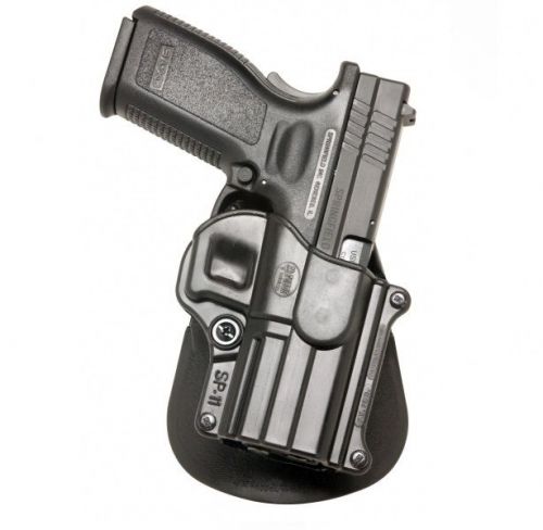 Fobus SP11LH Sig Sauer 2022/Springfield XD Black Paddle Holster Left Hand