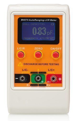 Signstek M4070 AutoRanging LCR Meter Up to 100H 100mF 20MR, 1% accuracy 5 digit