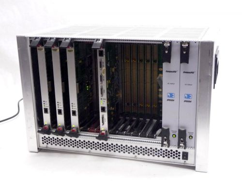 Qualcomm Compact PCI 30 Slot Card Modular Chassis Rack+Jasper CompactPCI CPCI354