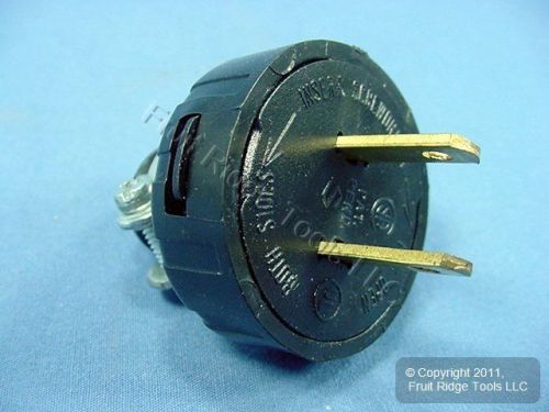 Leviton round vinyl heavy duty male plug cord clamp 48646 for sale