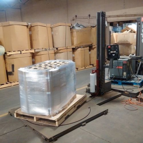 stretch wrap machine, pallet wrapper, stretch wrapper