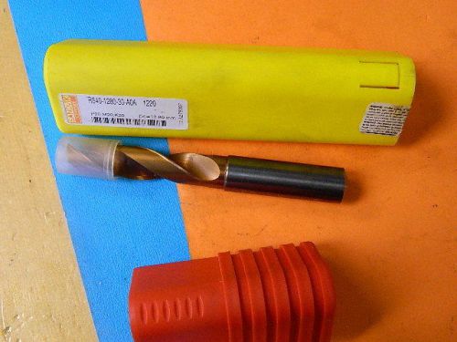 Sandvik coromant r840-1600-30-a1a 1220 coolant fed drill, 12.8mm carbide for sale