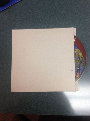 500 NEW 12 PT 5 1/8 &#034;  PAKRITE ECO-FRIENDLY CARDBOARD CD DVD SLEEVES SF09ECO