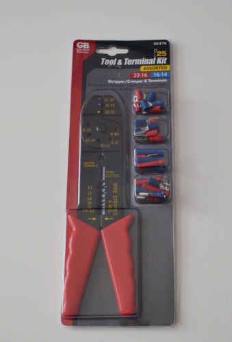 NEW Gardner Bender GS-67K Cushion Grip Terminal Crimping and Stripping Tool Kit