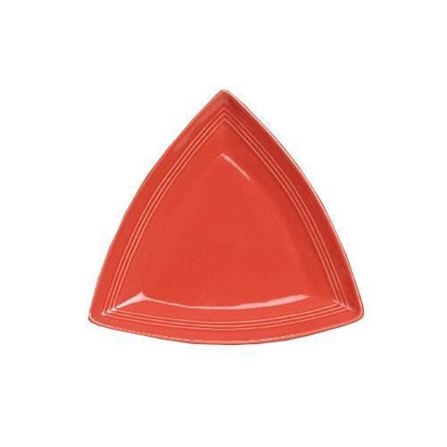 New Tuxton CNZ-1248 Plate, 12-1/2&#034;, Triangle, Concentrix Cinnebar