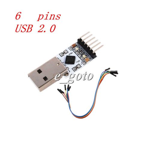 1pcs usb 2.0 to ttl uart 6pin module serial converter cp2102 stc new for sale