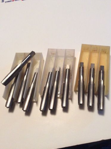 Greenfield Taps 1/2-13 1/2-20 New-Slightly Used 10 Pieces Dies