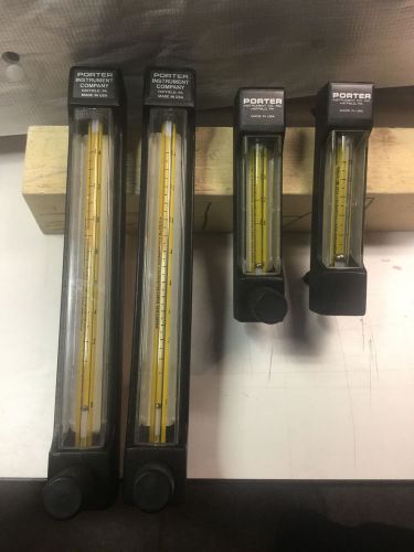 Lot porter instrument flow meters for sale