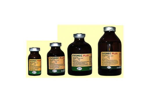 250 ml evomec plus ivermectin 1% clorsulon dewormer cattle sheep birds cat dog for sale