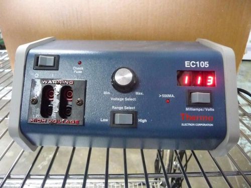 Thermo EC-105 Gel Electrophoresis Power Supply DNA RNA Laboratory 230V 500mA