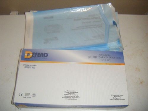 280 Sterilization Pouches Self Seal 7 1/2in. x 13in.