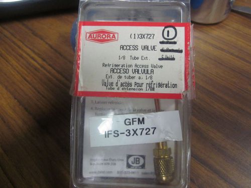 NEW AURORA 3X727 ACCESS VALVE 1/8IN NPT COPPER TUBE  ..... XT-25K