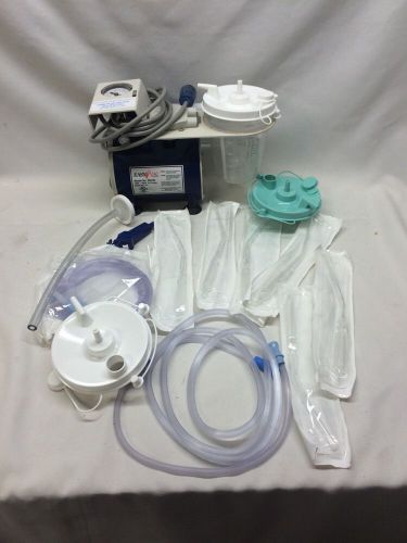 PRECISION MEDICAL PM 60 EASY VAC  ASPIRATOR SUCTION PUMP W/ BUNDLE