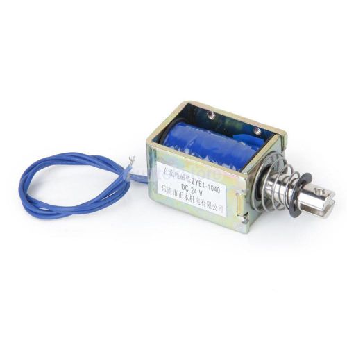 Dc 24v 0.6a 1.5n pull type open frame solenoid electromagnet holding zye1-1040 for sale