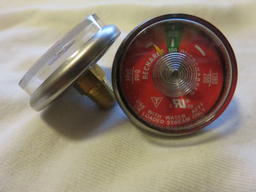 2-100# psi pressure gauge for portable water pressure fire extinguisher for sale