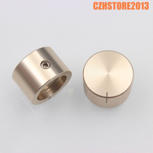 2pcs 22mm Aluminum Volume Control Knob For Radio Headphone AMP Tube Guitar DAC