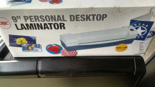 GBC 9&#034; Personal Desktop Laminator Brand New