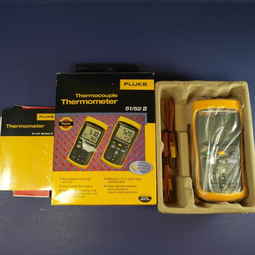 Fluke 52 II Thermocouple Thermometer, Brand New!