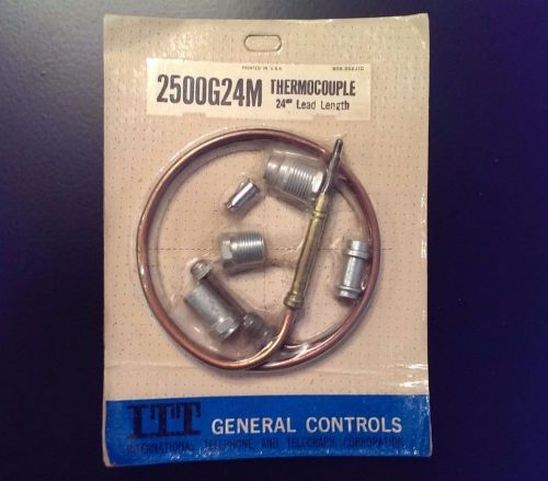 GENERAL CONTROLS ITT 2500G24M 24&#034; Lead Length UNIVERSAL THERMOCOUPLE Free Ship