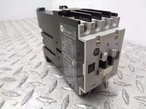 ALLEN BRADLEY CONTACTOR STARTER SERIES B 100-A30NZ*3