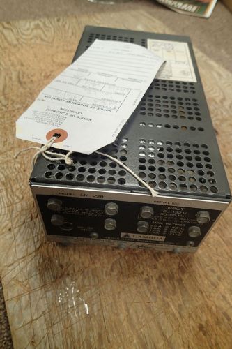 LAMBDA Regulated Power Supply LM 228, Input 105-132V, Output 22-32 VDC Pan Am