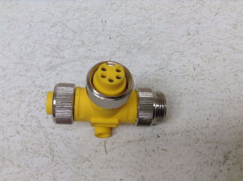 Turck RSM-2RKM 50 Minifast Tee 3 Way Connector RSM2RKM 50 RSM-2RKM50