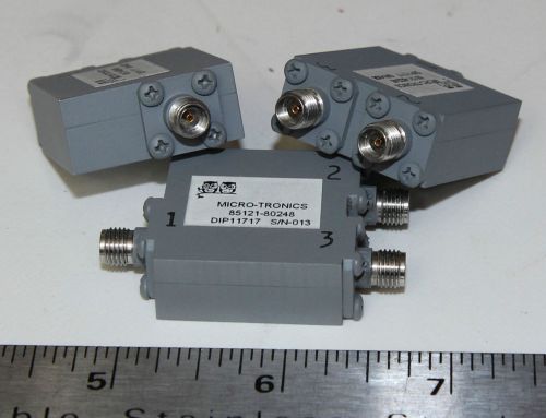 Micro-Tronics 85121-80248 DIP11717 15-35 GHz Diplexer