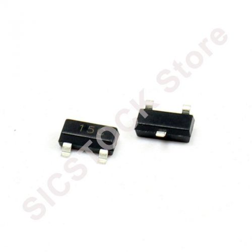 (5PCS) GSOT15C-GS08 DIODE ESD 2LINE 15V SOT23 GSOT15 15C