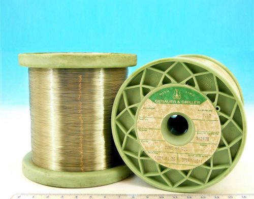 100ft  30m E ISOTAN Constantan 33AWG 0.18mm 19.3 ?/m  5.8 ?/ft Resistance WIRE