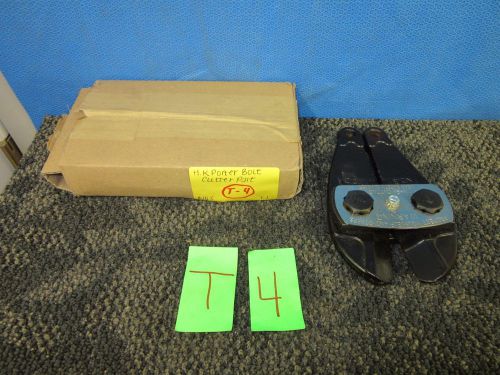 HK PORTER #3 CUTTERHEAD BOLT CUTTER HEAD METAL CUT CLIP CABLE METAL NOS NEW