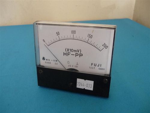 Fuji MRA-65W JIS C II02 Class 2.5 (X10mV) HF-PP