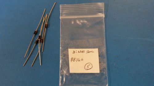 (50 PCS) SB160-T DIODES INC Diode Schottky 60V 1A 2-Pin DO-41 T/R